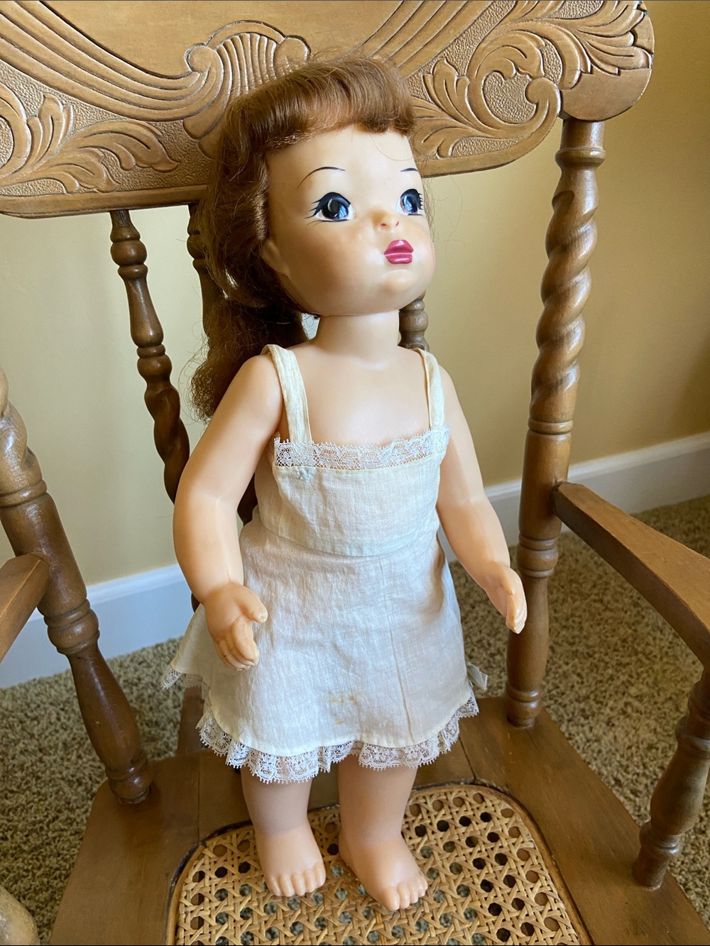 Vintage 1950s Terri Lee Doll with huge lot of clothes